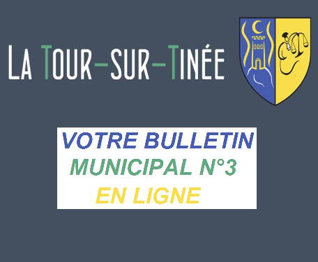 Mise en ligne du Bulletin Municipal n°3