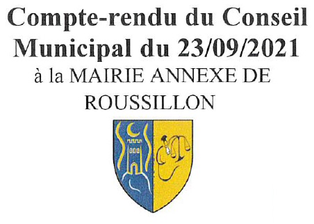 CR Conseil Municipal 23/09/2021