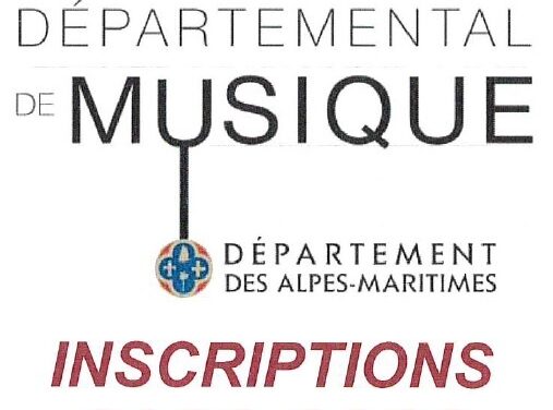 INSCRIPTIONS CONSERVATOIRE DE MUSIQUE